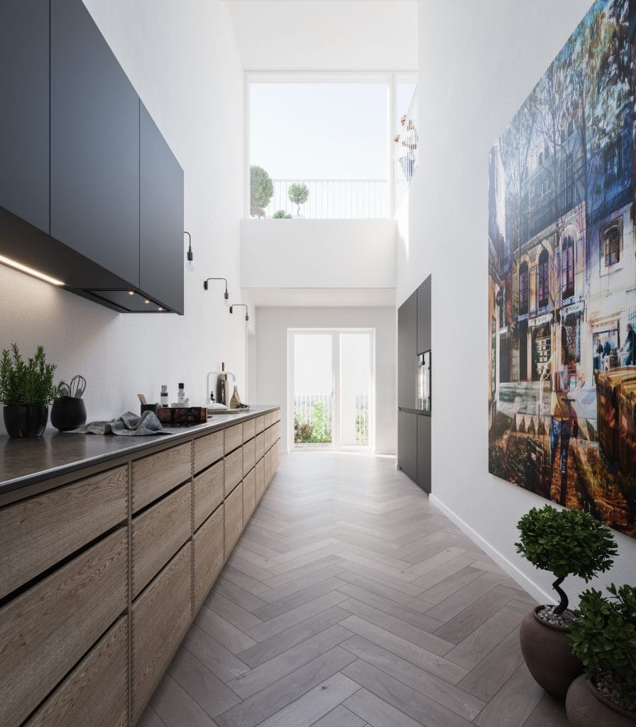 3D Visualisering Havnebryggen Sirius Dimension Design